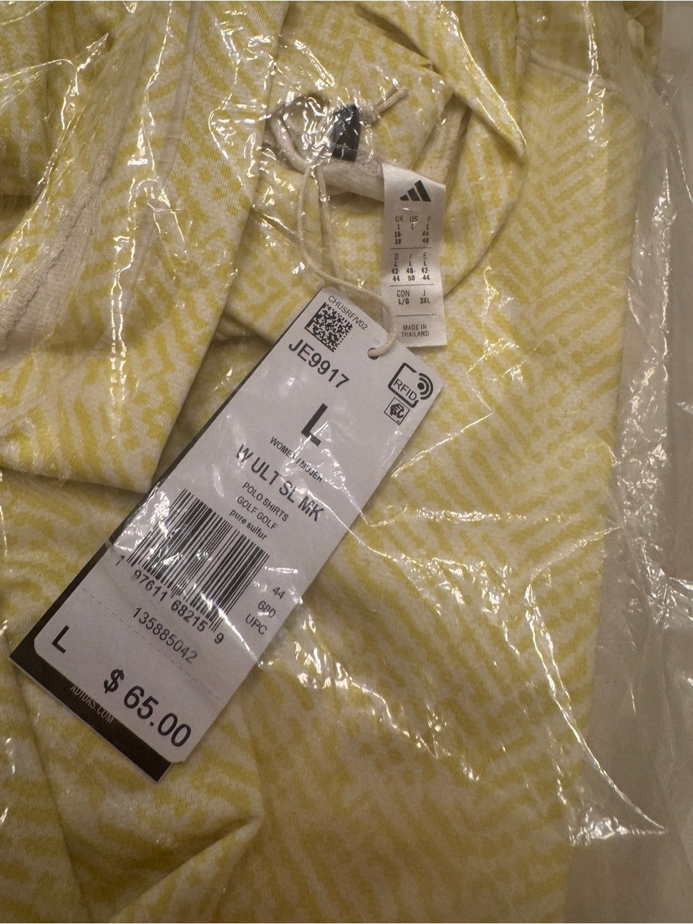 Adidas Ultimate365 Sleeveless Mock Neck Golf Top L NWT - Picture 6 of 9